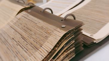 রোলার ব্লাইন্ড নমুনা বই